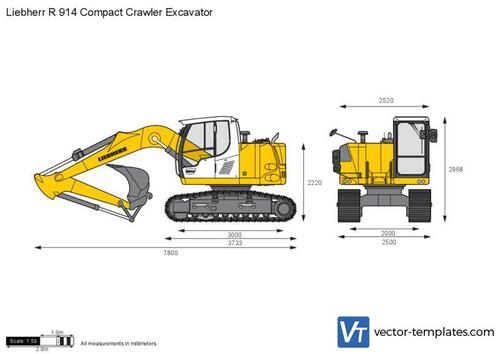 Liebherr R 914 Compact Crawler Excavator