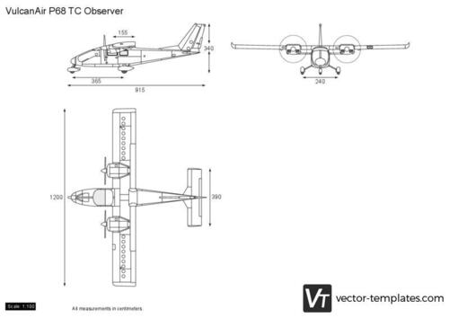 VulcanAir P68 TC Observer