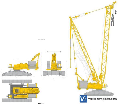 Liebherr LR 13000 Crawler Crane