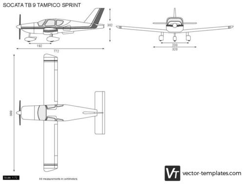 SOCATA TB 9 TAMPICO SPRINT