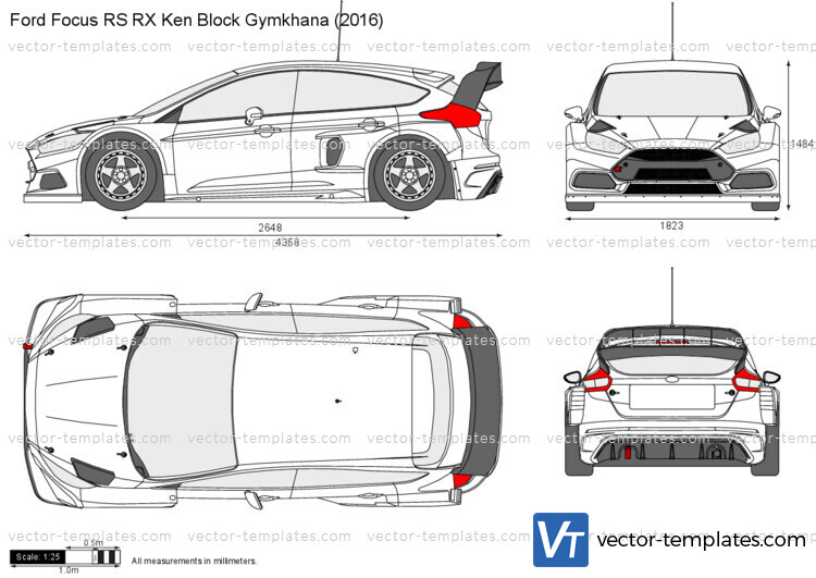 Ford Focus RS RX Ken Block Gymkhana