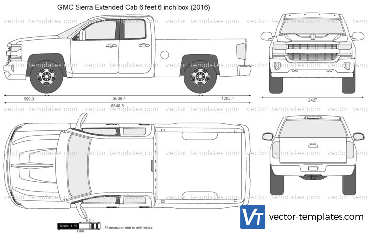 GMC Sierra Extended Cab 6 feet 6 inch box