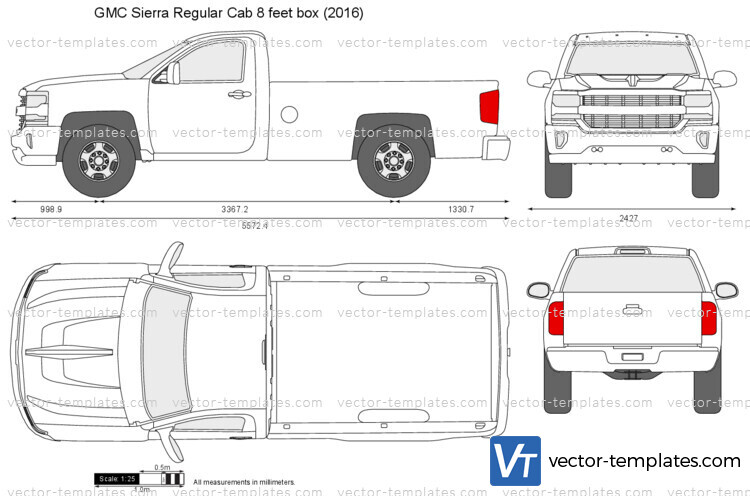 GMC Sierra Regular Cab 8 feet box