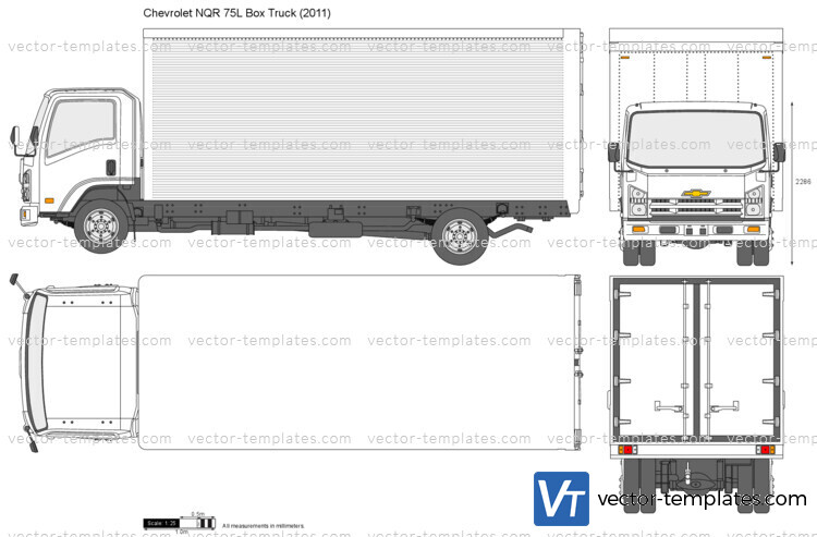 Chevrolet NQR 75L Box Truck