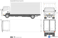 Chevrolet NQR 75L Box Truck