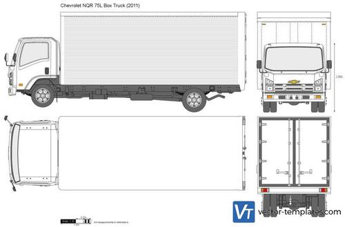 Chevrolet NQR 75L Box Truck