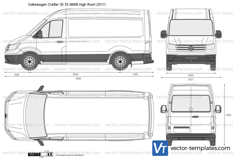 Volkswagen Crafter 30 35 MWB High Roof