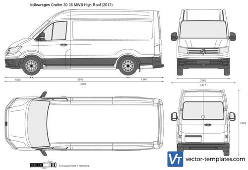 Volkswagen Crafter 30 35 MWB High Roof