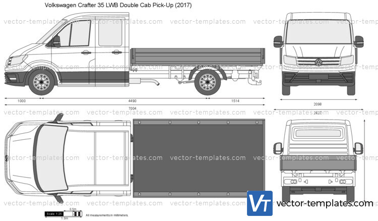 Volkswagen Crafter 35 LWB Double Cab Pick-Up