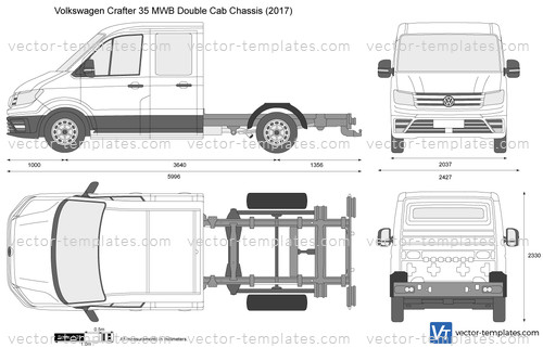 Volkswagen Crafter 35 MWB Double Cab Chassis