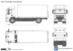 DAF LF 220 Box Truck