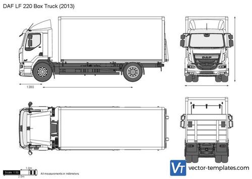 DAF LF 220 Box Truck