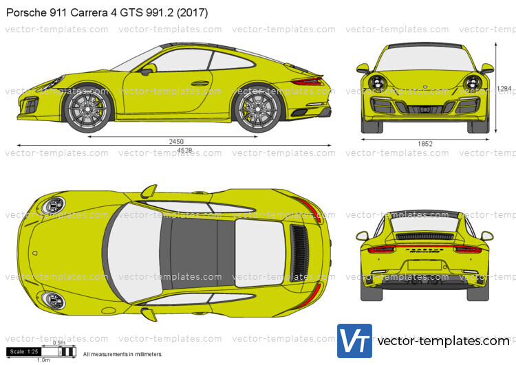 Porsche 911 Carrera 4 GTS 991.2