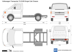 Volkswagen Transporter T4 SWB Single Cab Chassis