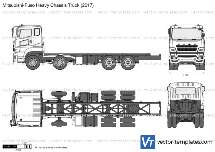 Mitsubishi-Fuso Heavy Chassis Truck