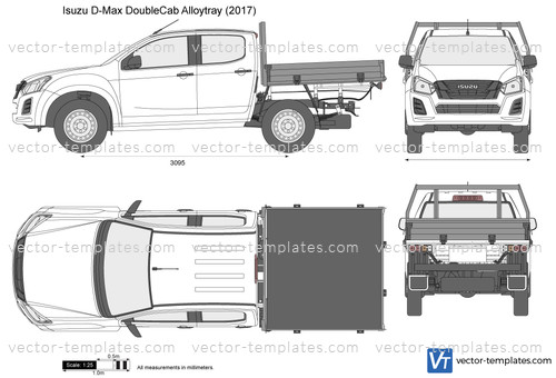 Isuzu D-Max Double Cab Alloytray