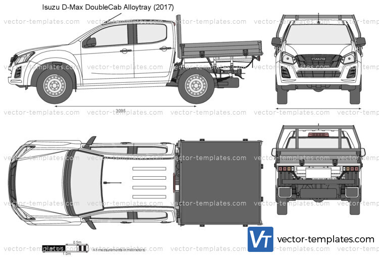 Isuzu D-Max Double Cab Alloytray