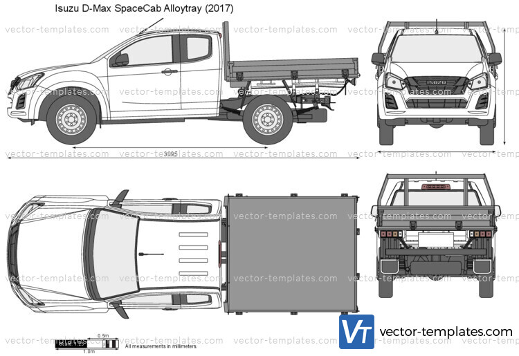 Isuzu D-Max Space Cab Alloytray