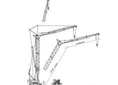 Hitachi Sumitomo SCX1200-2 120-M Ton Hydraulic Crawler Crane