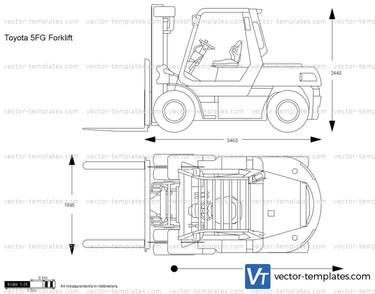 Toyota 5FG Forklift