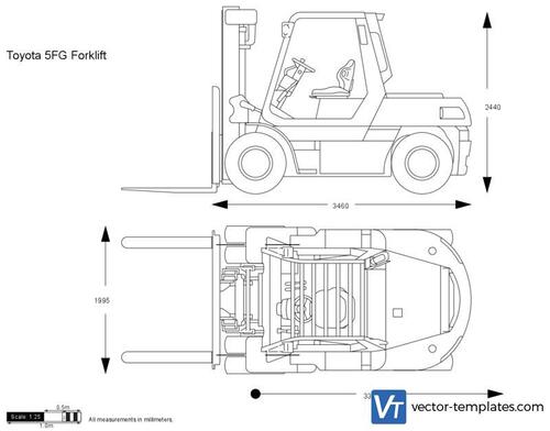 Toyota 5FG Forklift