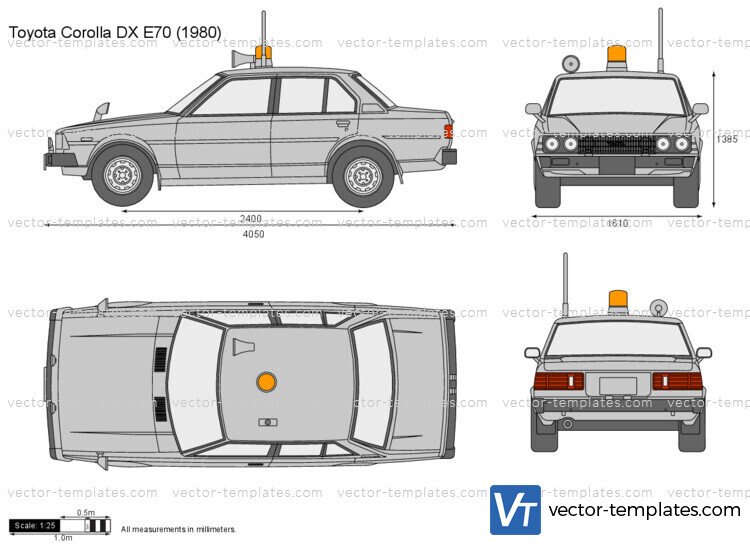 Toyota Corolla DX E70