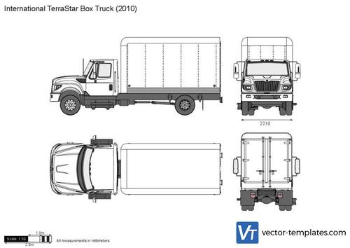 International TerraStar Box Truck