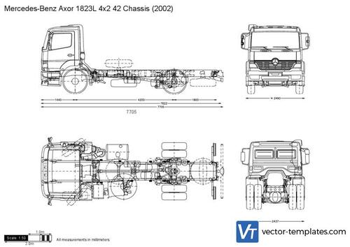 Mercedes-Benz Axor 1823L 4x2 42 Chassis