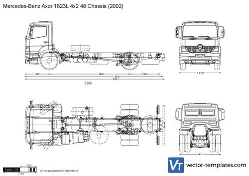 Mercedes-Benz Axor 1823L 4x2 48 Chassis