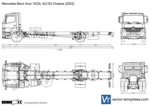 Mercedes-Benz Axor 1823L 4x2 63 Chassis