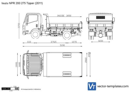 Isuzu NPR 200 275 Tipper