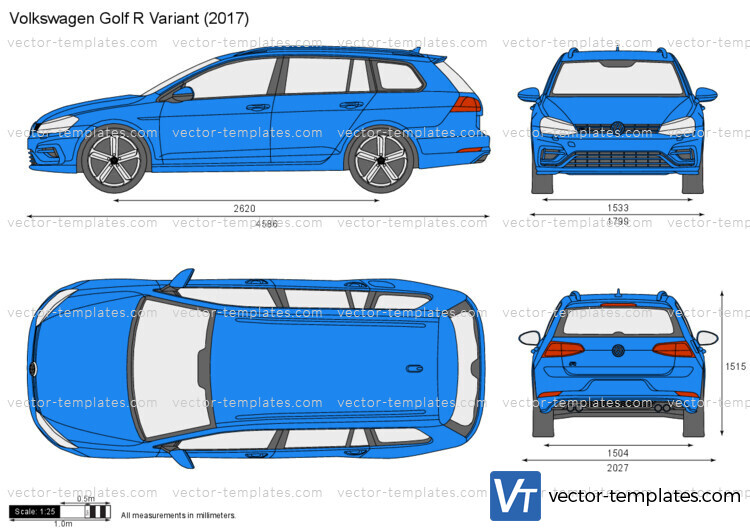 Volkswagen Golf R Variant VII