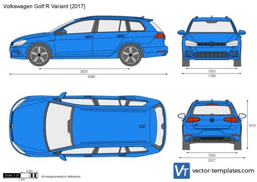 Volkswagen Golf R Variant VII