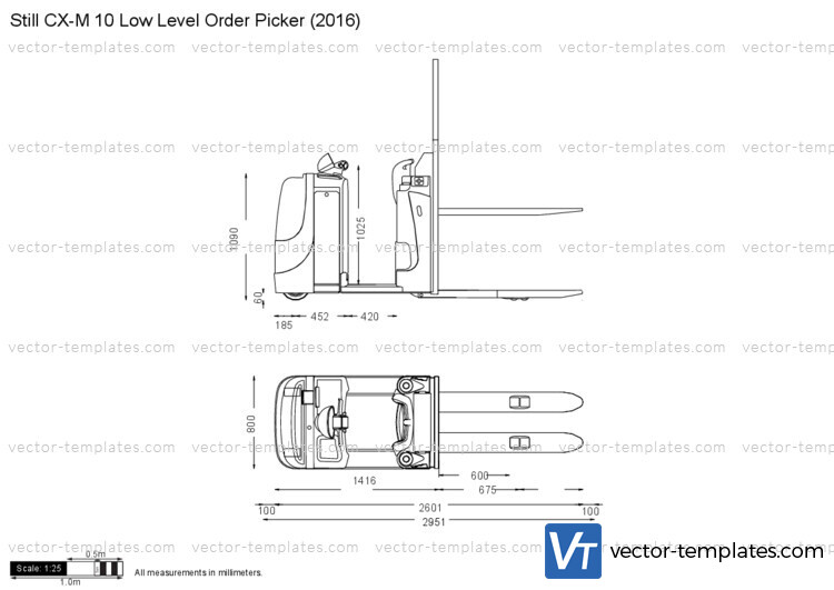 Still CX-M 10 Low Level Order Picker