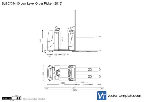 Still CX-M 10 Low Level Order Picker