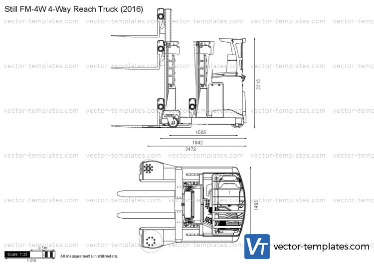 Still FM-4W 4-Way Reach Truck