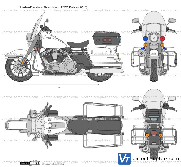 Harley-Davidson Roadking NYPD Police