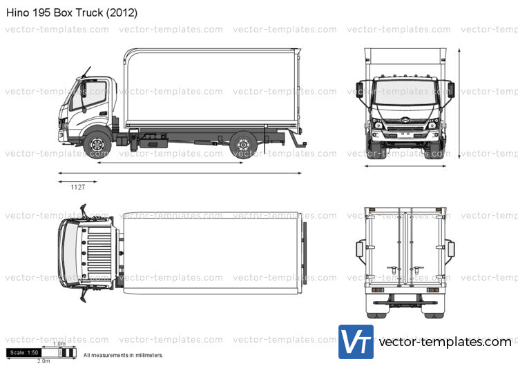 Hino 195 Box Truck