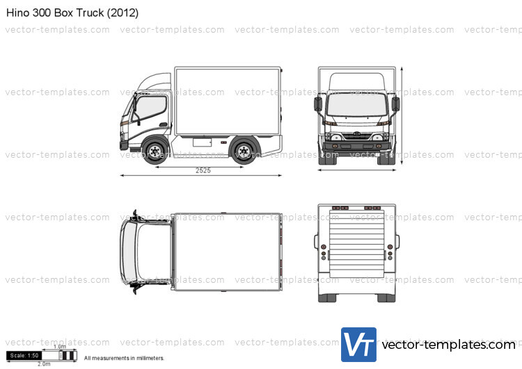 Hino 300 Box Truck