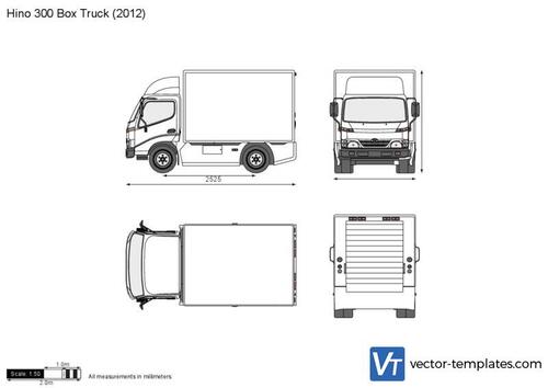 Hino 300 Box Truck