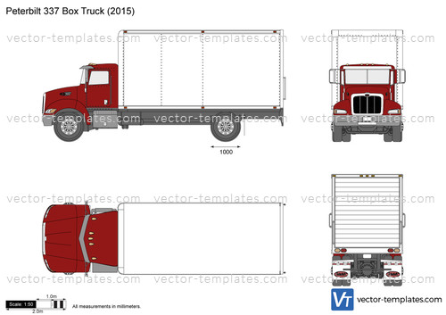 Peterbilt 337 Box Truck