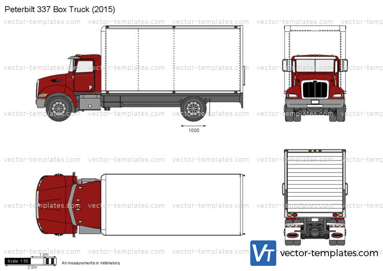 Peterbilt 337 Box Truck