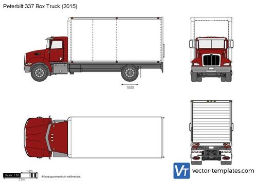 Peterbilt 337 Box Truck