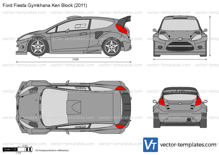 Ford Fiesta Gymkhana Ken Block