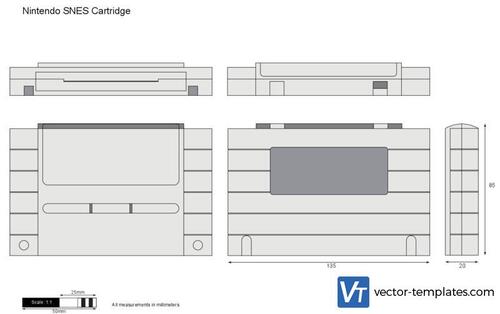 Nintendo SNES Cartridge