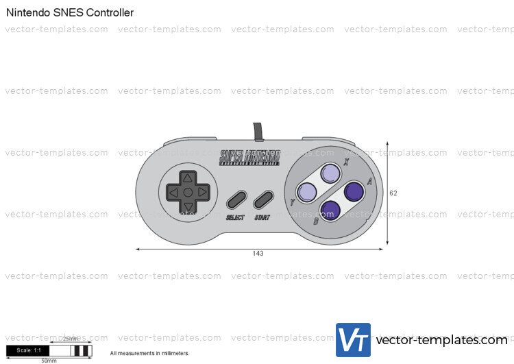 Nintendo SNES Controller