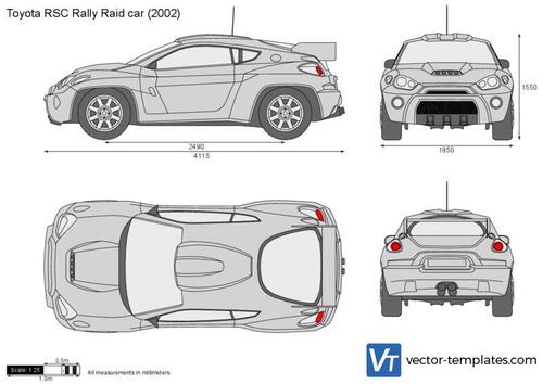 Toyota RSC Rally Raid car