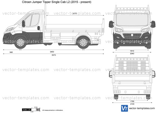 Citroen Jumper Tipper Single Cab L2