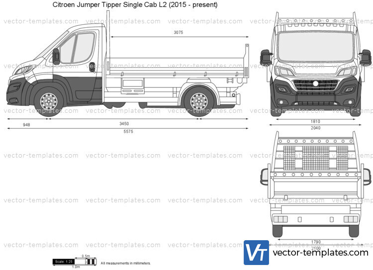 Citroen Jumper Tipper Single Cab L2