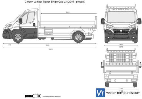 Citroen Jumper Tipper Single Cab L3